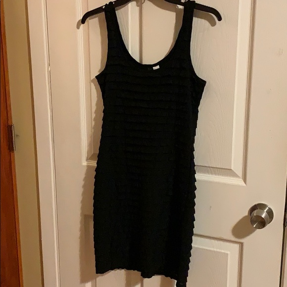 H&M BodyCon Ruffle Tank Dress - Picture 1 of 5